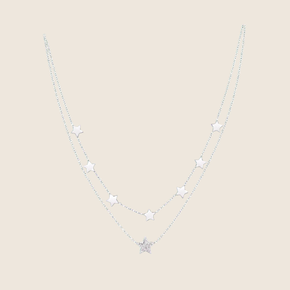 Collier Swarovski — Argent
