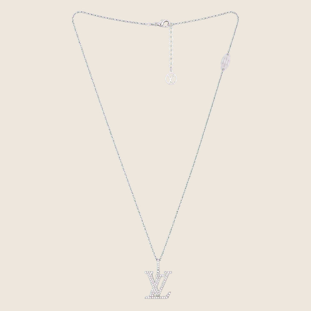 Collier Louis Vuitton — Argent